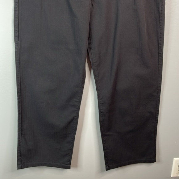 Vans NWT Union Relaxed Carpenter Pants Black Utility Wide Leg High Waist Size 30 - Picture 5 of 12